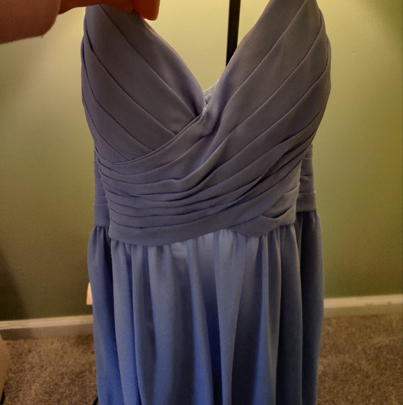 Kennedy Blue Cornflower Halter Dress In Style Ginger - Picture 4 of 8